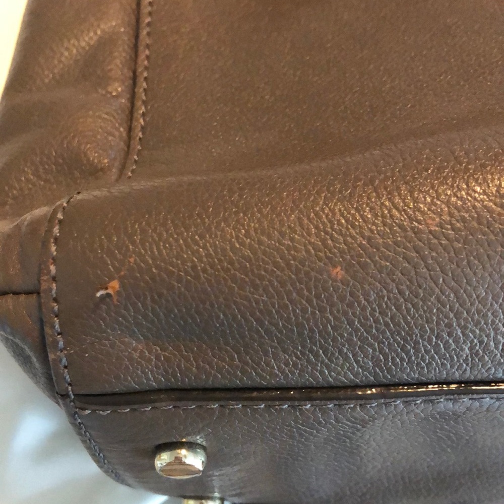 Gray Kate Spade purse - Picture 4 of 4